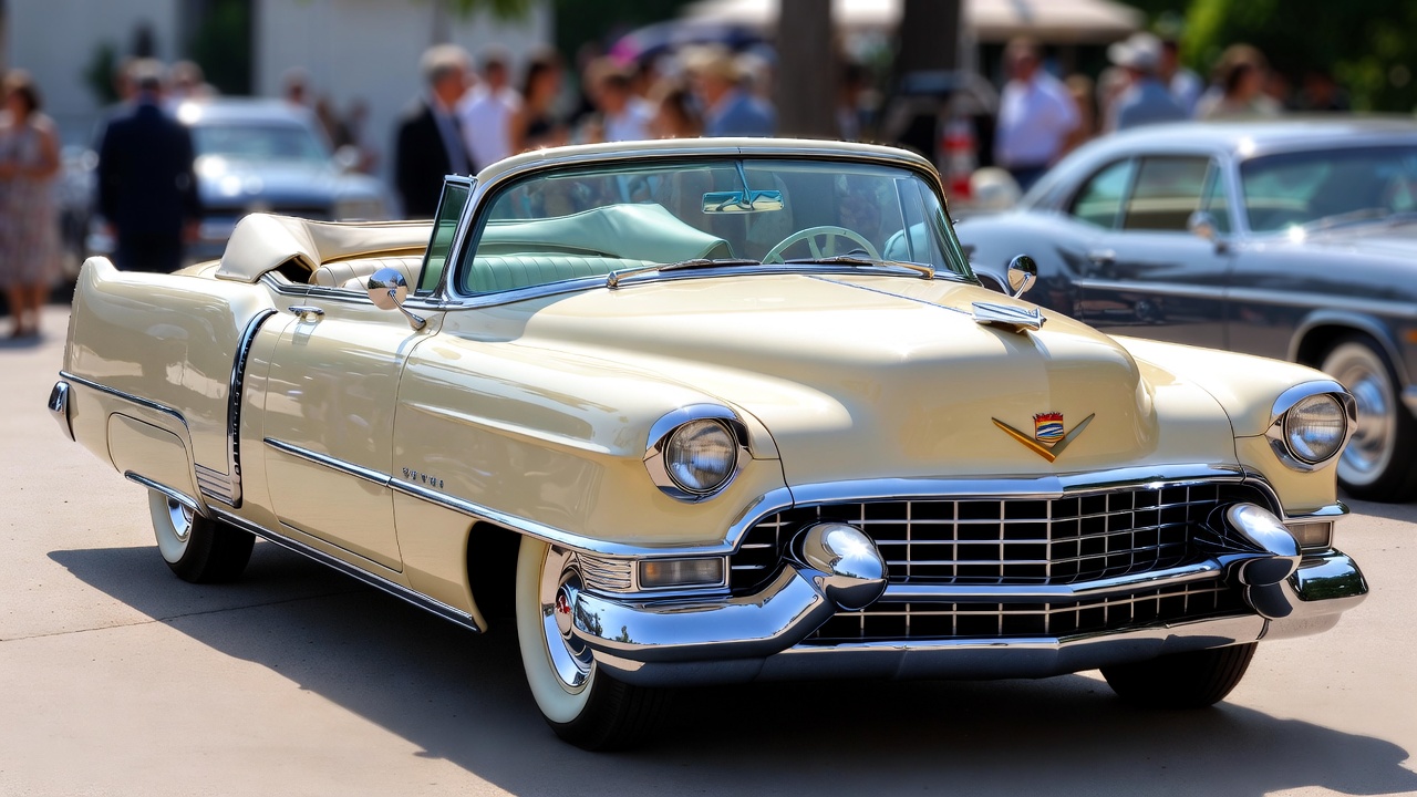 1953 Cadillac Eldorado introduced as Cadillac’s flagship luxury model