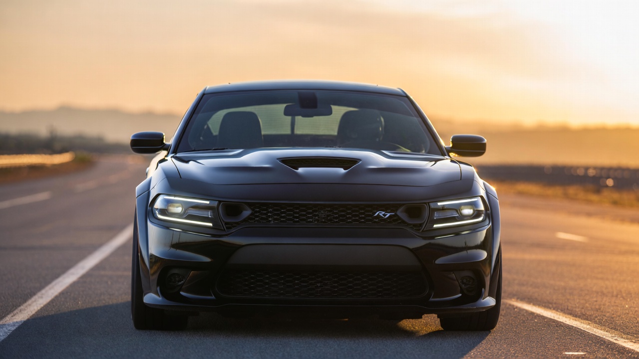 Dodge Charger RT muscle sedan showcasing aggressive design and V8 performance