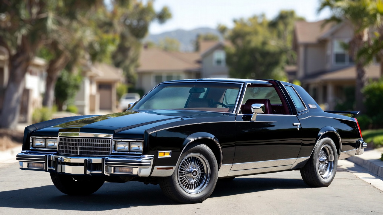 1980s Cadillac Eldorado redesigned for fuel efficiency and modern styling