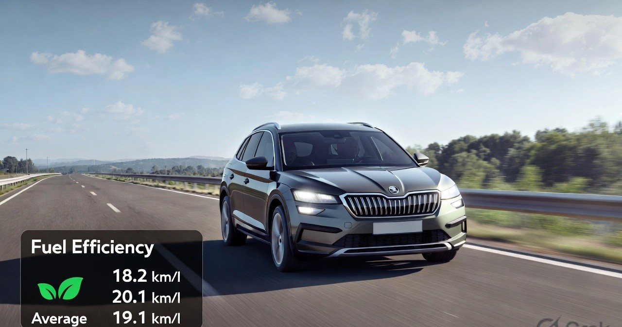Skoda Kylaq mileage and fuel efficiency performance.